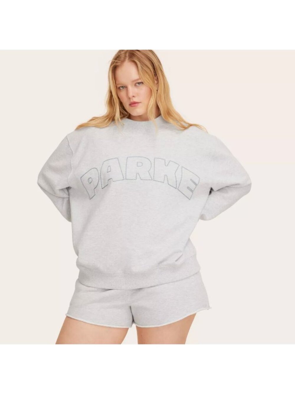 Parke x Target Mockneck Pullover Sweatshirt